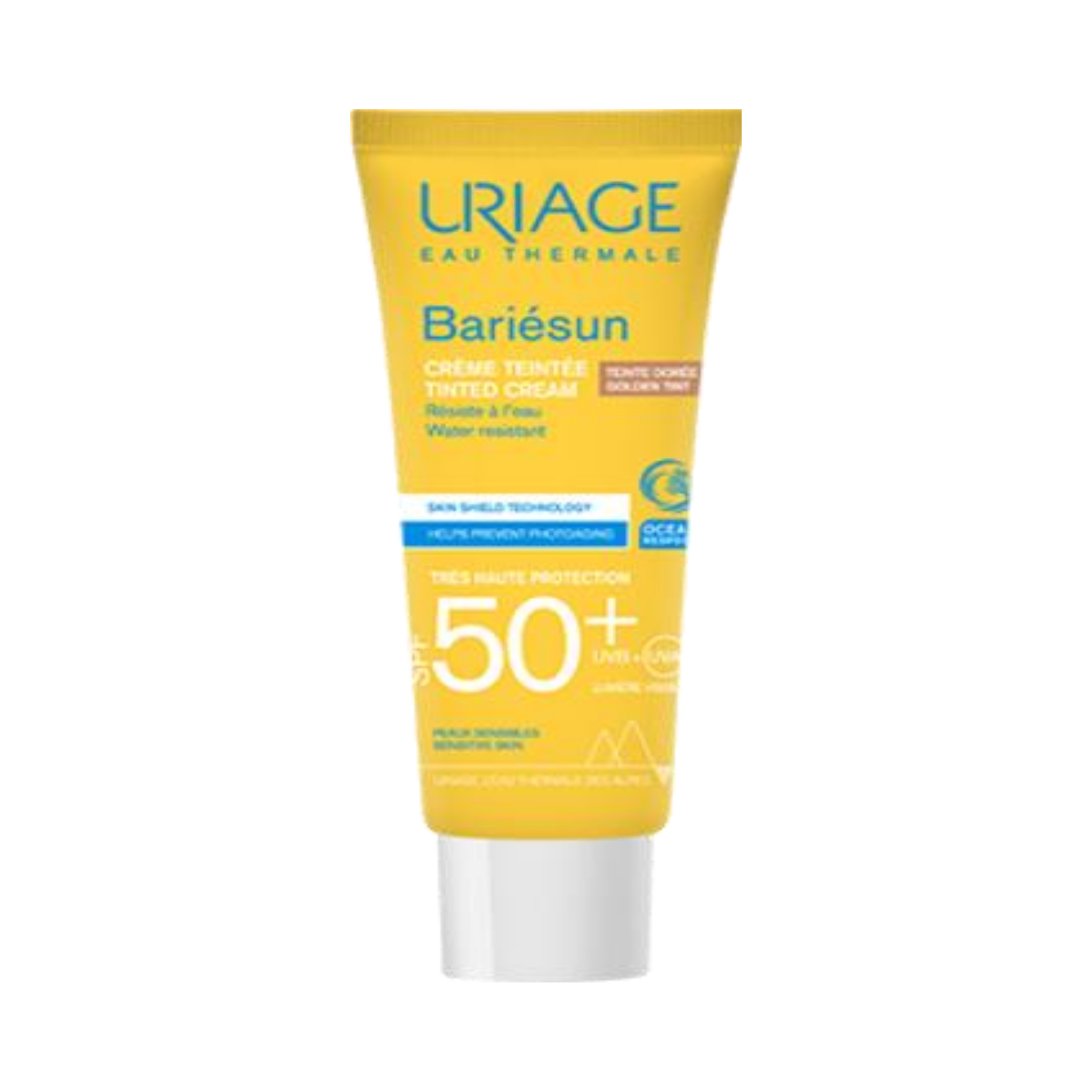 uc Uriage Bariésun Crema con Color SPF50+ Tono Claro Protector Solar Facial - Imagen 1